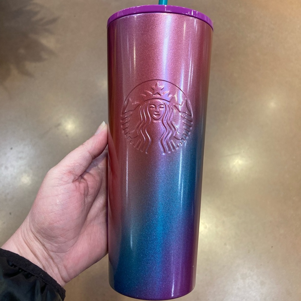 Starbucks Venti Pearl Diagonal SS Tumbler